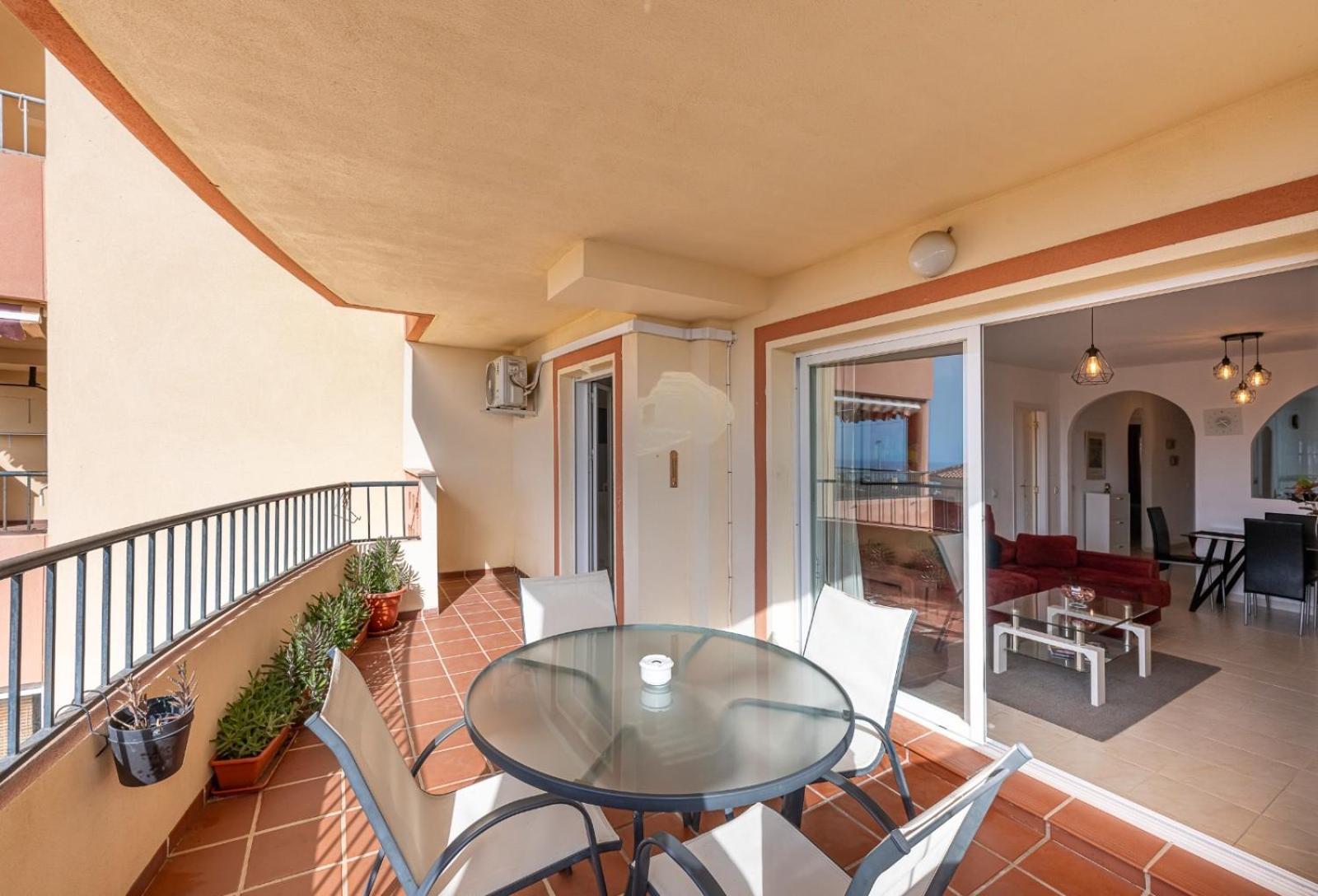 Apartamento Acogedor Con Vista Al Mar Málaga Eksteriør billede