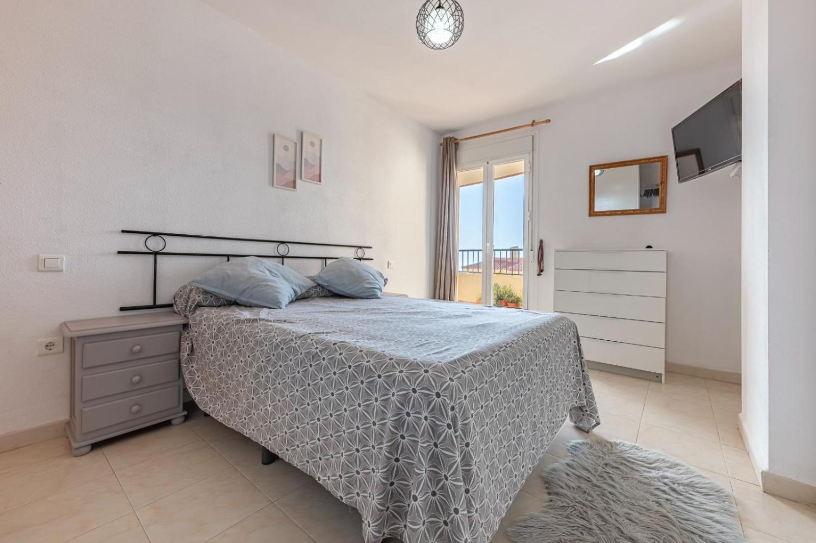 Apartamento Acogedor Con Vista Al Mar Málaga Eksteriør billede