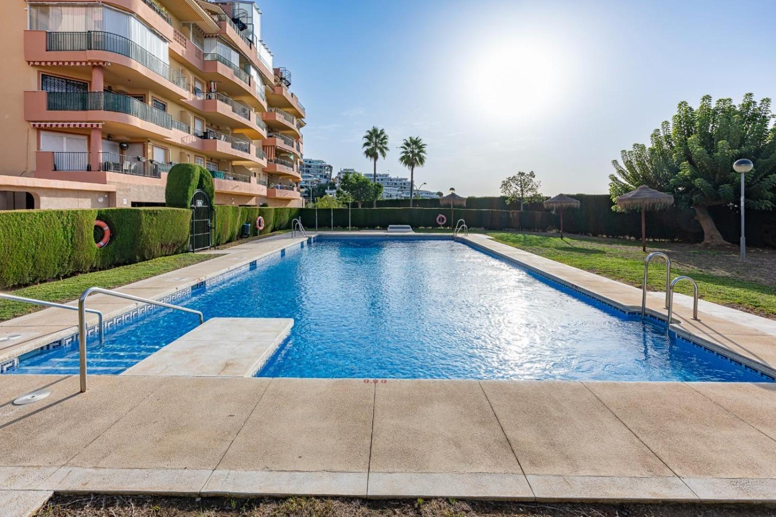 Apartamento Acogedor Con Vista Al Mar Málaga Eksteriør billede