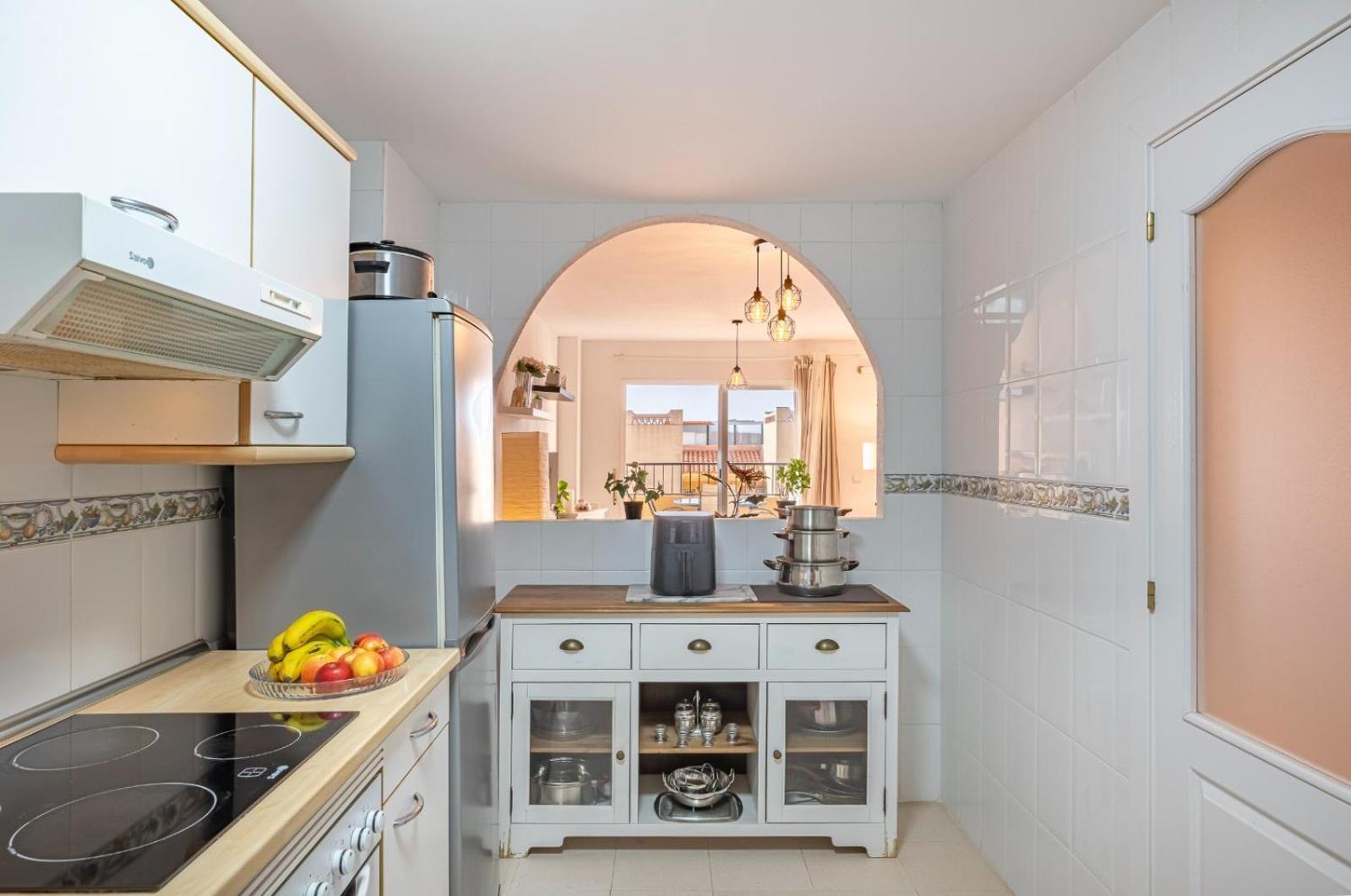Apartamento Acogedor Con Vista Al Mar Málaga Eksteriør billede